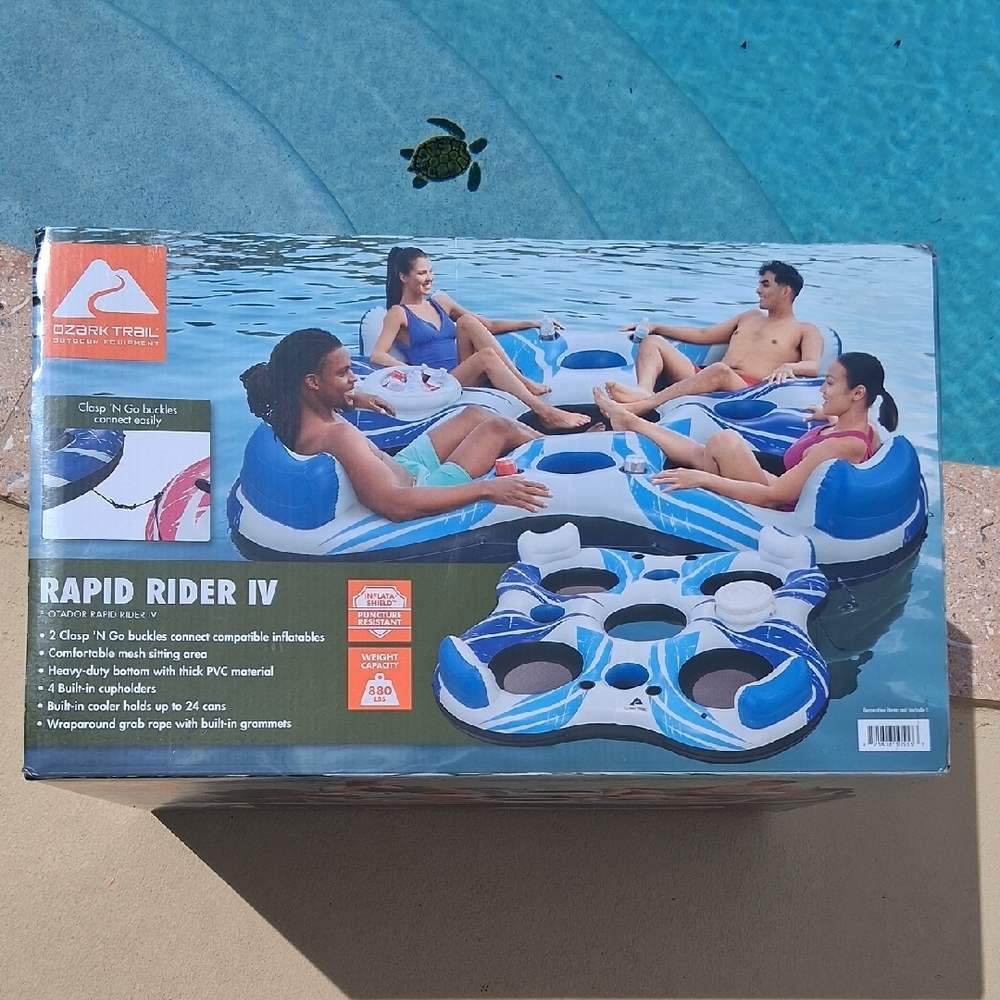Rapid Rider IV Inflatable Raft. NIB. - Picture 2 of 7